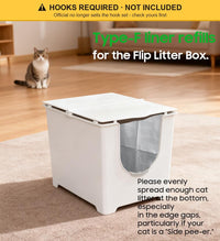 KropBom 4 pack reusable type F litter box liners with carrying handles - view 3