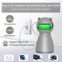 Automatic Laser Cat Toy – Motion-Activated Rechargeable Interactive Cat Toy with Random Laser Patterns