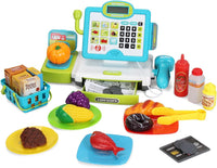 FS Toy Cash Register for kids Scanner - Blue&white