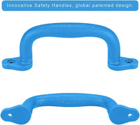 Dolibest Set of 4 Safety Playground Handles - Blue-8pcs - image 2