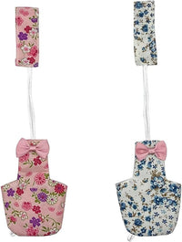 2 PCS Cute Birds Suit Parrots Holiday Reusable Pink&Blue Decoration Pet Bird Clothes for Parrot Pet Chicks