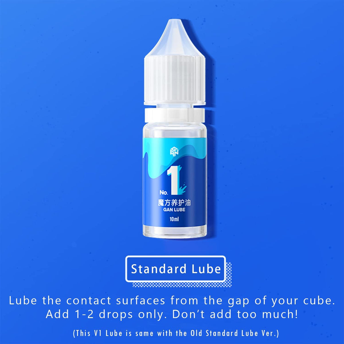 CuberShop GAN speed cube lube set with V2 and V3 lubricant bottles - view 4