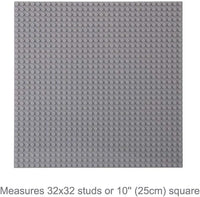 LVHERO 8 Pack Classic Baseplates Building Plates for Building Bricks - Gray / 16 - image 2