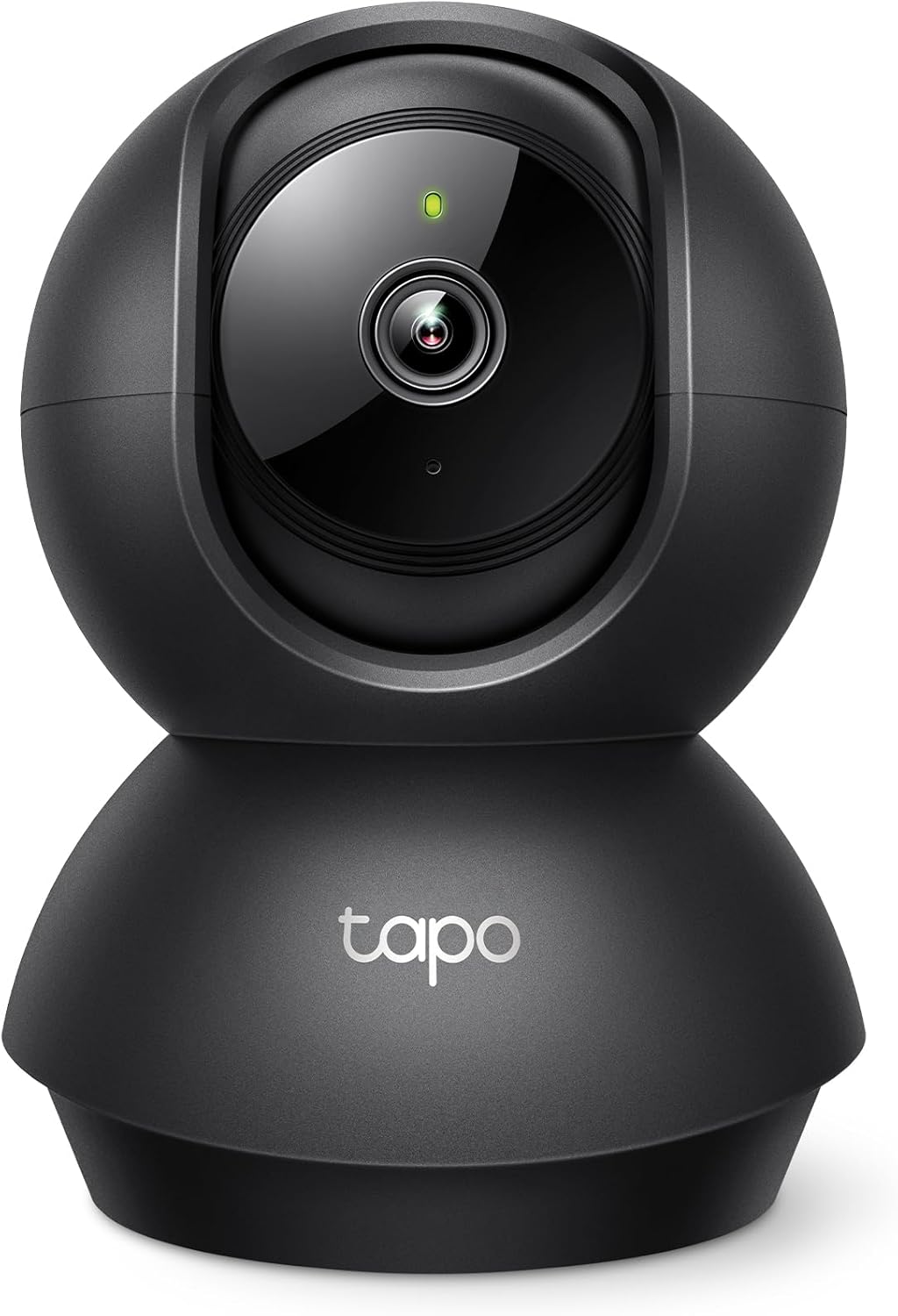 Tapo 1080p Pan/Tilt Security Camera for Baby Monitor, Pet Camera - Black / Indoor Only