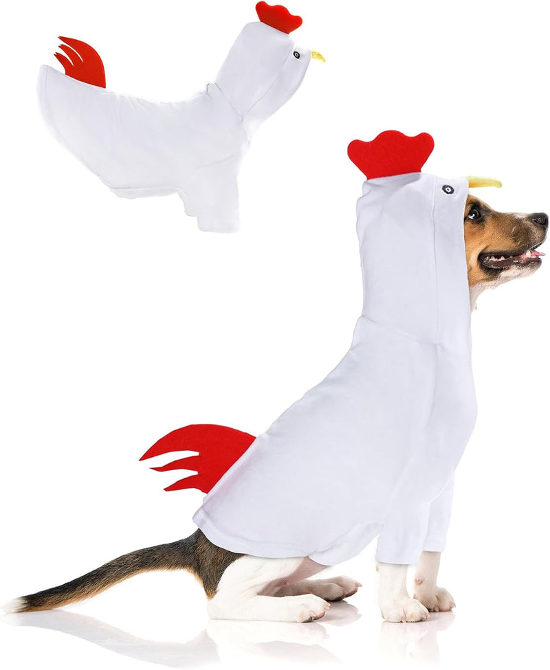 Dog Halloween Duck Costume - Chicken / X-Large