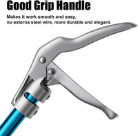 60" Snake Tongs, Professional Aluminum Alloy Standard Reptile Grabber Reacher - image 3