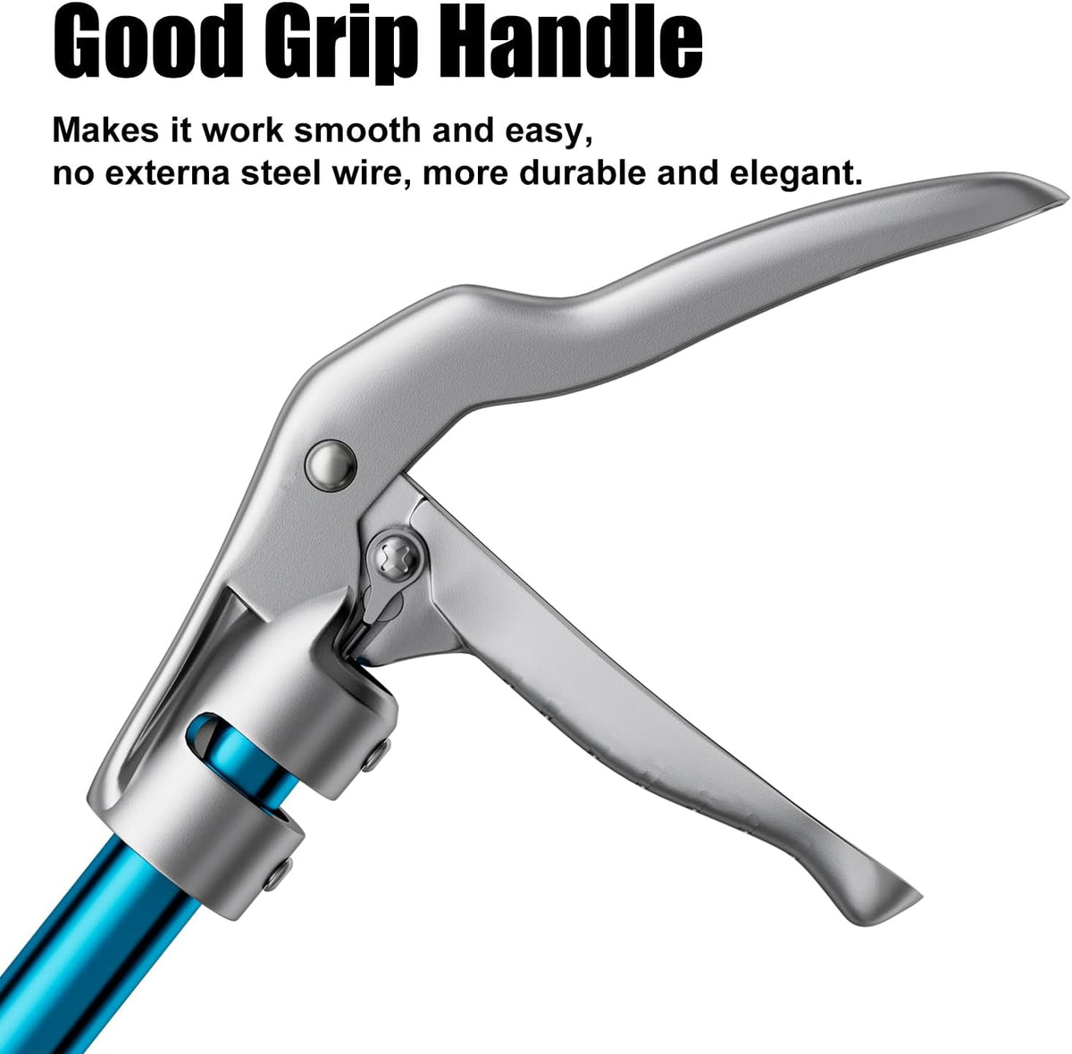 60" Snake Tongs, Professional Aluminum Alloy Standard Reptile Grabber Reacher - image 3