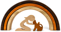 Rainbow Bridge Cat Memorial Gifts - Cat and Woman - image 4