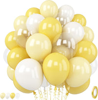 Blue Silver Balloon 12Inch Dark Metallic Blue Silver Confetti Latex - Light Yellow White Clear