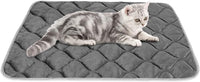 Self Warming Cat Bed Self Heating Cat Mat Thermal Pet Bed Mat - Grey / 27.6"L x 18.8"W x 0.5"Th