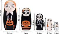 HYCLES Nesting Dolls Russian Matryoshka Wood Stacking Nested Set - ⑧ pumpkin - image 2