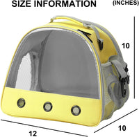 Bearded Dragon Travel Carrier, Lizards Carrier - Yellow / Carrier - image 3