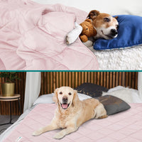 PetAmi Cooling Dog Blanket Lightweight for Small Pet Cat, 24x32 - Pink / X-Large (60x80) - image 2