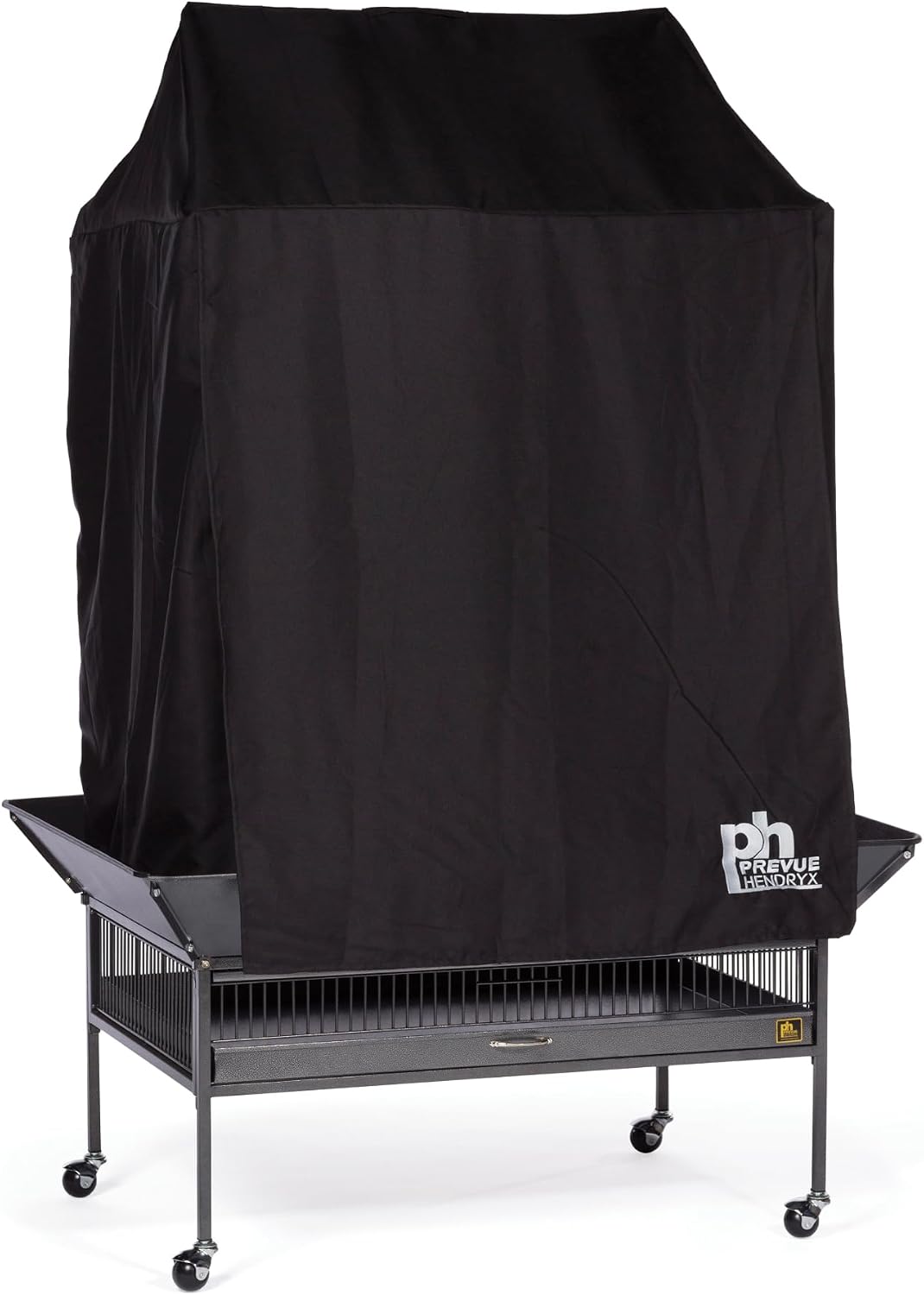 Prevue Pet Products Large Bird Cage Cover, Size Large - Black / 36.0"L x 24.0"W x 49.0"H