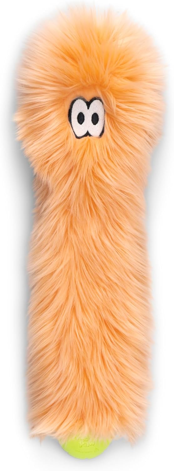 WEST PAW Rowdies Astrid Durable Plush Dog Toy with Reinforced Seams - Melon / Sven