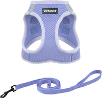 Voyager Step-in Air Cat Harness & Leash Set, XS - Lavender / M (Chest: 15 - 17")