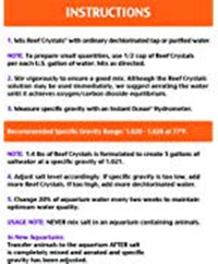 Instant Ocean Reef Crystals reef salt for reef aquariums mixing marine saltwater - view 3