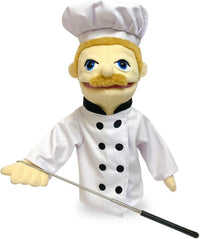 16" Puppets Entriloquist Puppet - H-chef