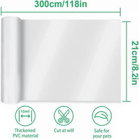 Door Protector from Dog Scratching 118" x 8.2" Cat Scratch Door Frame - 118" x 8.2" - image 2