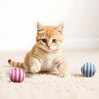 Cat Toys for Indoor Cats, 20 Packs Cat Toys Balls – Essentials for Cats - Mixed Balls 20Pcs - image 3