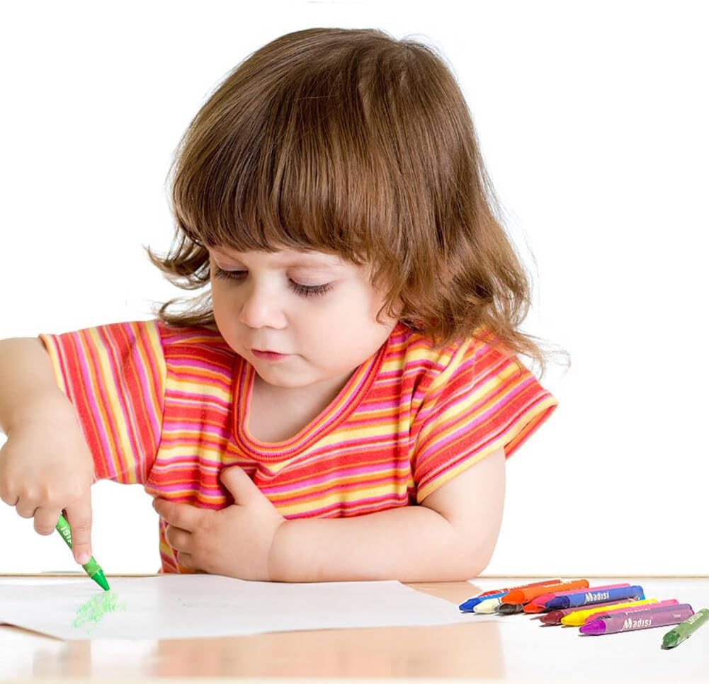 Madisi Crayon Bulk pack, Regular Size, 18 Colors - image 4