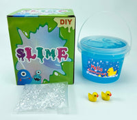 Charming Blue Crunchy Fishbowl Bead Slime - Blue - image 2