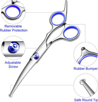 Dog Grooming Scissors Kit - Blue / 4 - image 3
