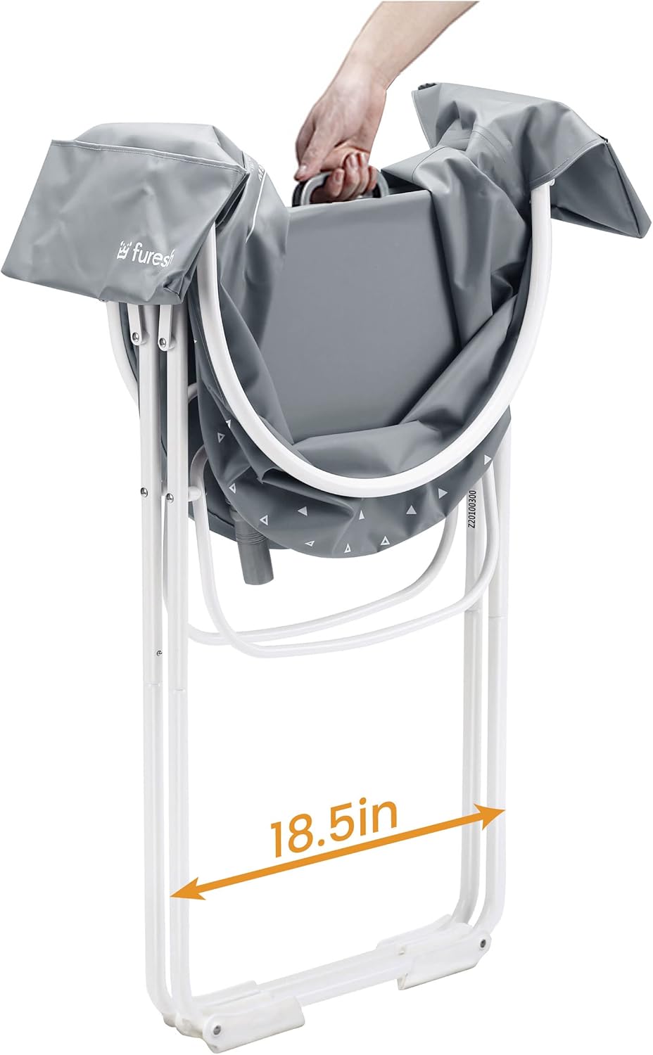 Portable Foldable Dog Bathtub for Small & Medium Dogs – Essentials for Dogs - Gray - image 3