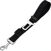 Elisel Elisel 2 Packs Adjustable Length Pet Dog Cat car seat Belt Pet seat Belt Pet Accessories for Dogs Cats and Pets (Black)
