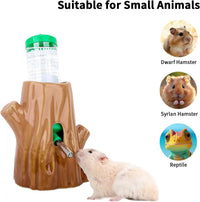 Ceramic Hamster Water Bottle 125ml with Stand，Small Animal Waterer – Essentials for Small Pets - image 4