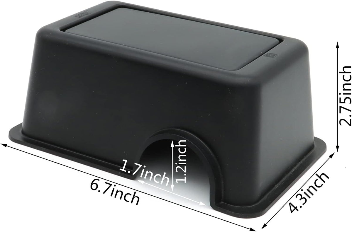 Reptile Hide Box Snake Hide Feel Secure and Safe, Gecko Hide - Black / Small 2 Pcs - image 2