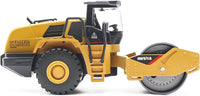 Dollox Die-cast Excavator Backhoe Front Loader Truck 1/50 Metal - Road Roller - image 3
