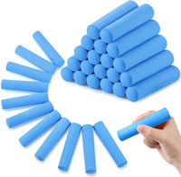 Fulmoon 40 pieces jumbo round white sidewalk chalk for kids - view 9