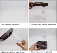 SLSON Reptile Water Feeder Automatic Water Dispenser Waterer 13.5Oz - image 4