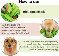 AWOOF Pet Snuffle Mat for Dogs - green - image 2