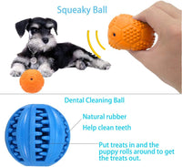 Volacopets Puppy Balls - Pack with Different Functions & Teething Toys for Small Dogs, Squeaky Dog - Small (4 Pack) - image 3