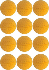 Cat Golf Balls for Indoor Cats Toy Ball Kitten Toys Interactive Cat Ball Sponge Foam Sponge Soccer Balls (Yellow)