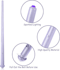 Skylety three light up magic wands in pink, purple and blue - view 28