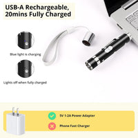 Cat Toys, Rechargeable, Interactive USB Chase Toy for Cats & Kittens – Essentials for Cats - Black 2pcs - image 2