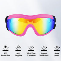 Clear Dog Goggles for Small Dogs - Tactical Pink / Small - image 4