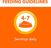 IAMS Perfect Portions Healthy Kitten Grain Free Wet Cat Food Pate, Chicken Recipe, 2.6 oz. Easy Peel Twin-Pack Trays (24 Count, 48 Servings)