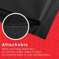 We Sell Mats - 4 ft x 8 ft x 2 in Personal Fitness & Exercise Mat for Home Workout - Lightweight and Folds for Carrying – All Purpose Home Gym Mat – Thick Mat for Yoga, Pilates, Stretches, and Floor Exercises