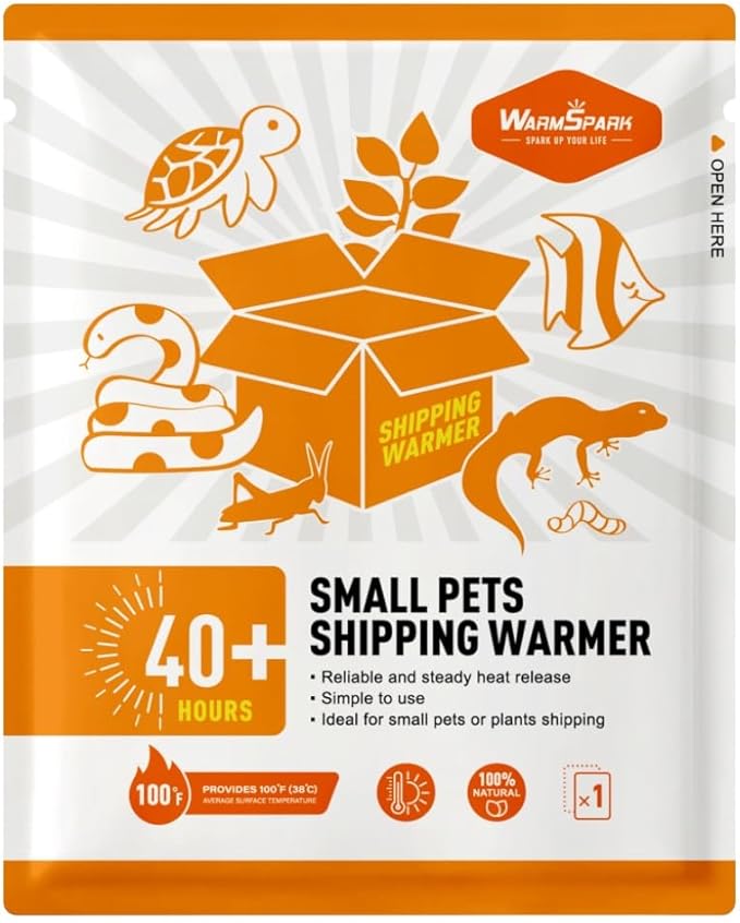 Shipping Warmers Heat Pack - for Baby Chicks, Plants, Fish and Retiles-10 Packs (40 Hours)