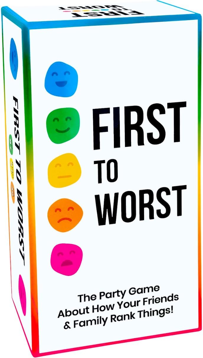 FIRST TO WORST Party Game