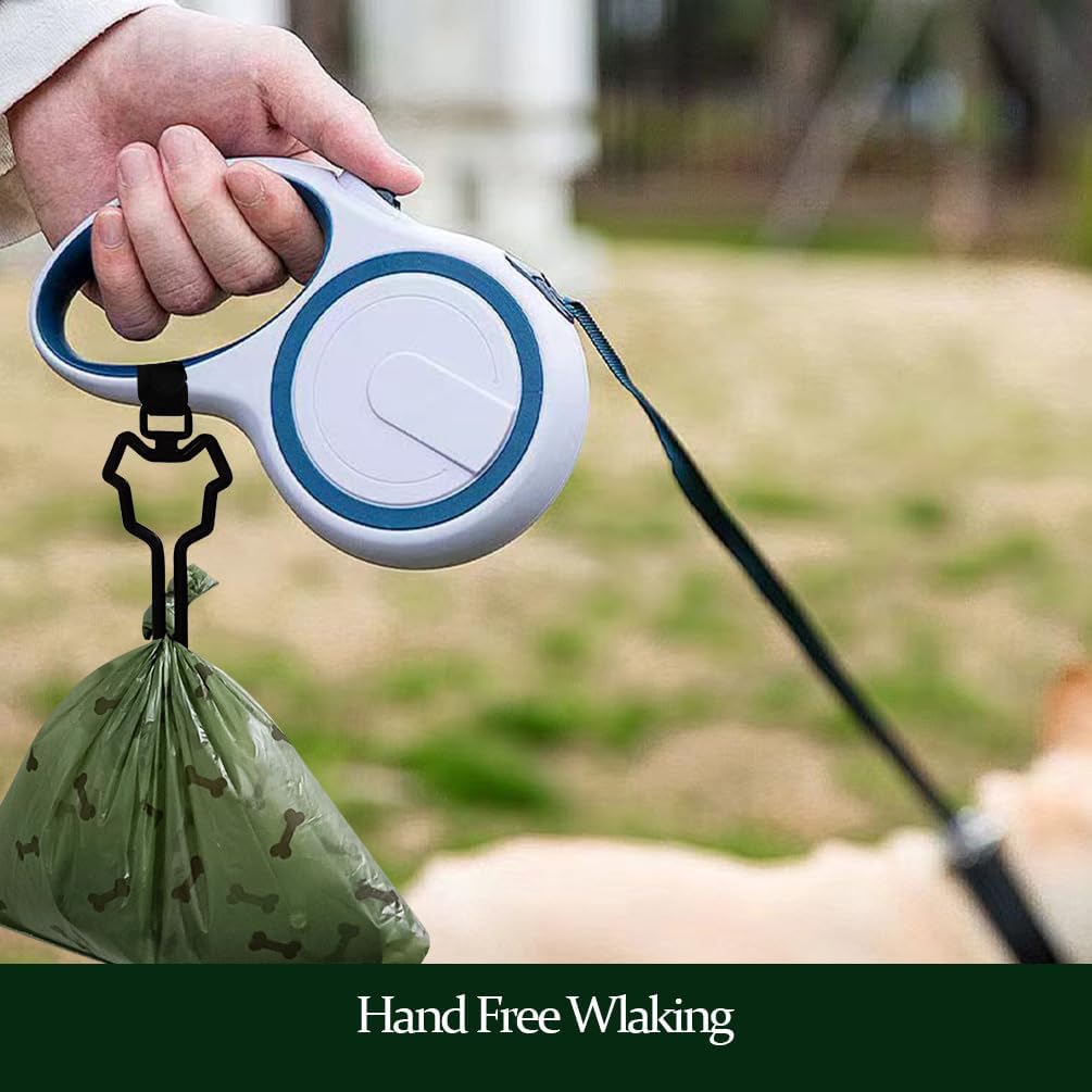 Dog Poop Bag Holder, Waste Bag Holder, Dog Poop Bag Carrier - Blue / 6 Count (Pack of 1) - image 2