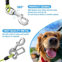 Dog Seat Belt Harness for Car - Green / 16 inch/40 CM - image 2