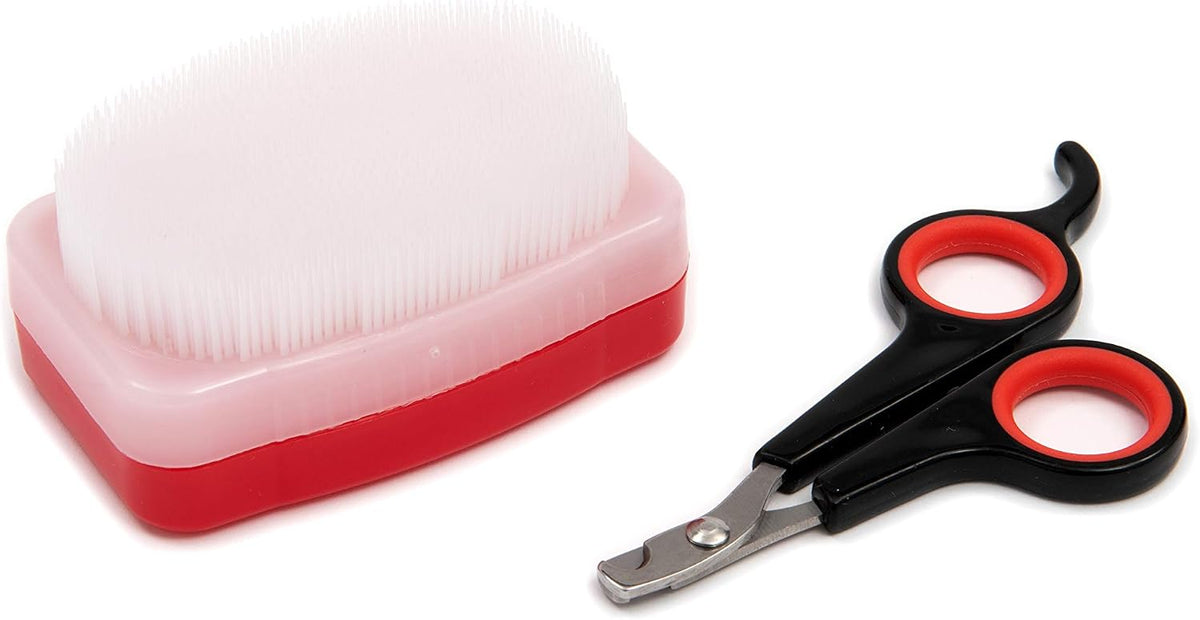 Lixit Grooming Kits For Rabbits - Red / 2 Piece Kit