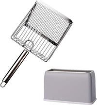 Cat Litter Scoop, Metal Scooper, Deep Shovel, Ergonomic Handle