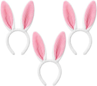 WILLBOND 3-pack plush cow ears headbands with horns for costumes - view 5