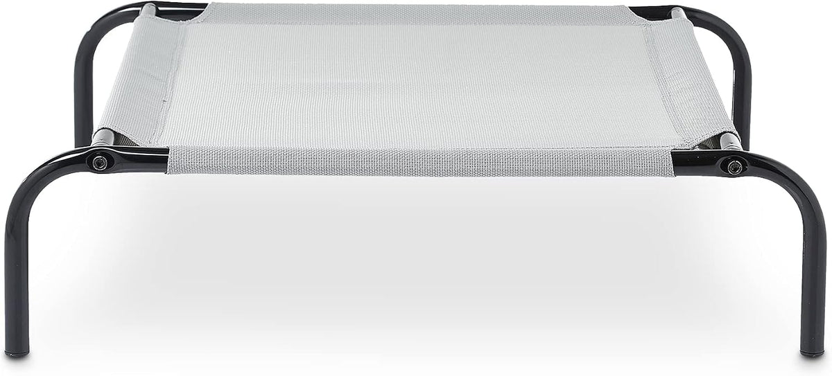 Amazon Basics Cooling Breathable Elevated Dog Bed with Durable Metal - Grey / Large - image 4